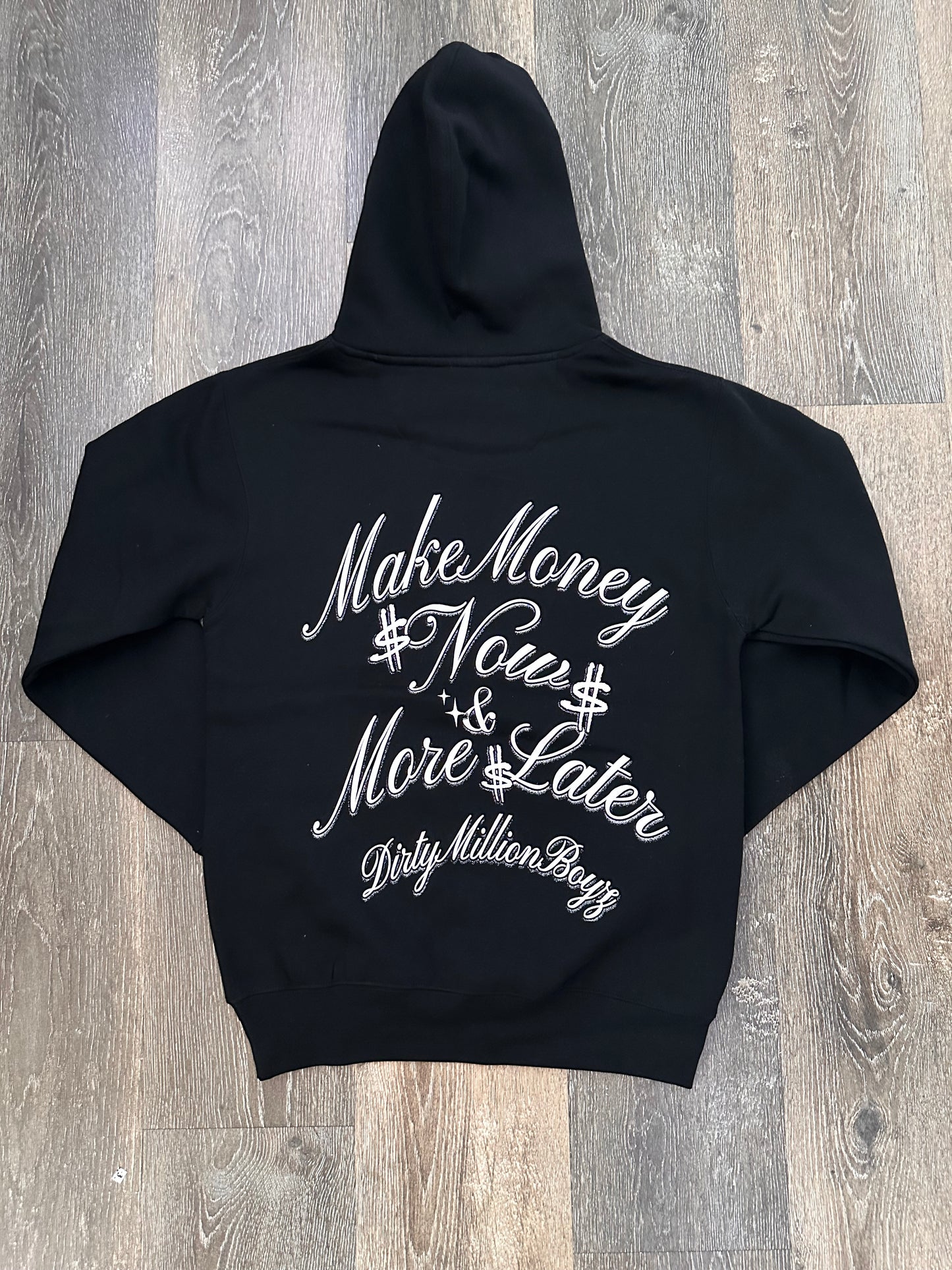 DMB MAKE MONEY NOW AND MORE LATER HOODIE BLACK