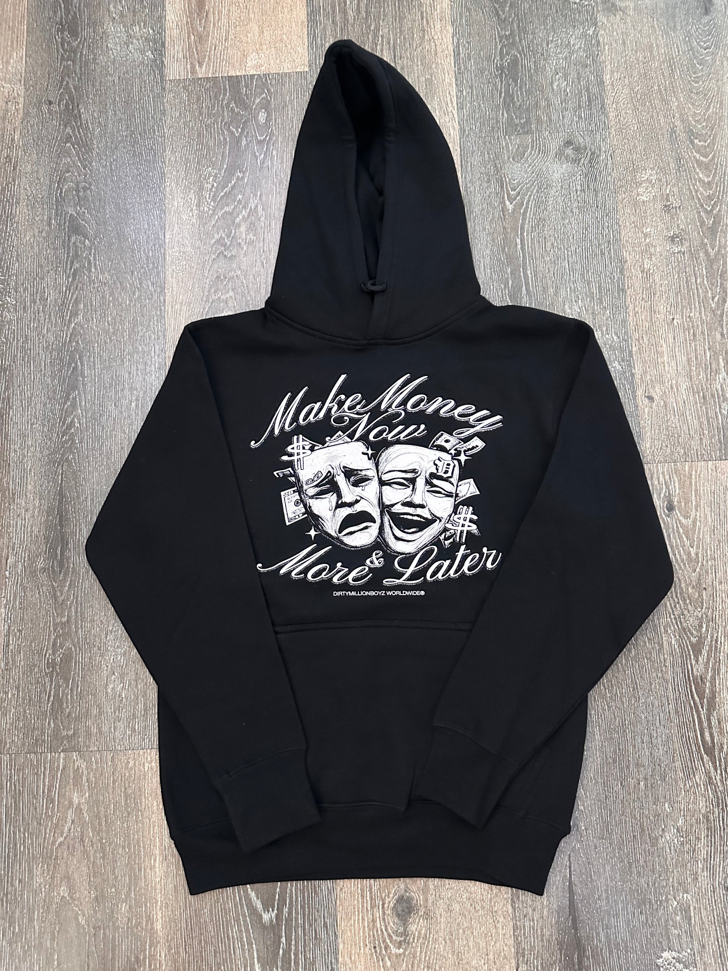 DMB MAKE MONEY NOW AND MORE LATER HOODIE BLACK